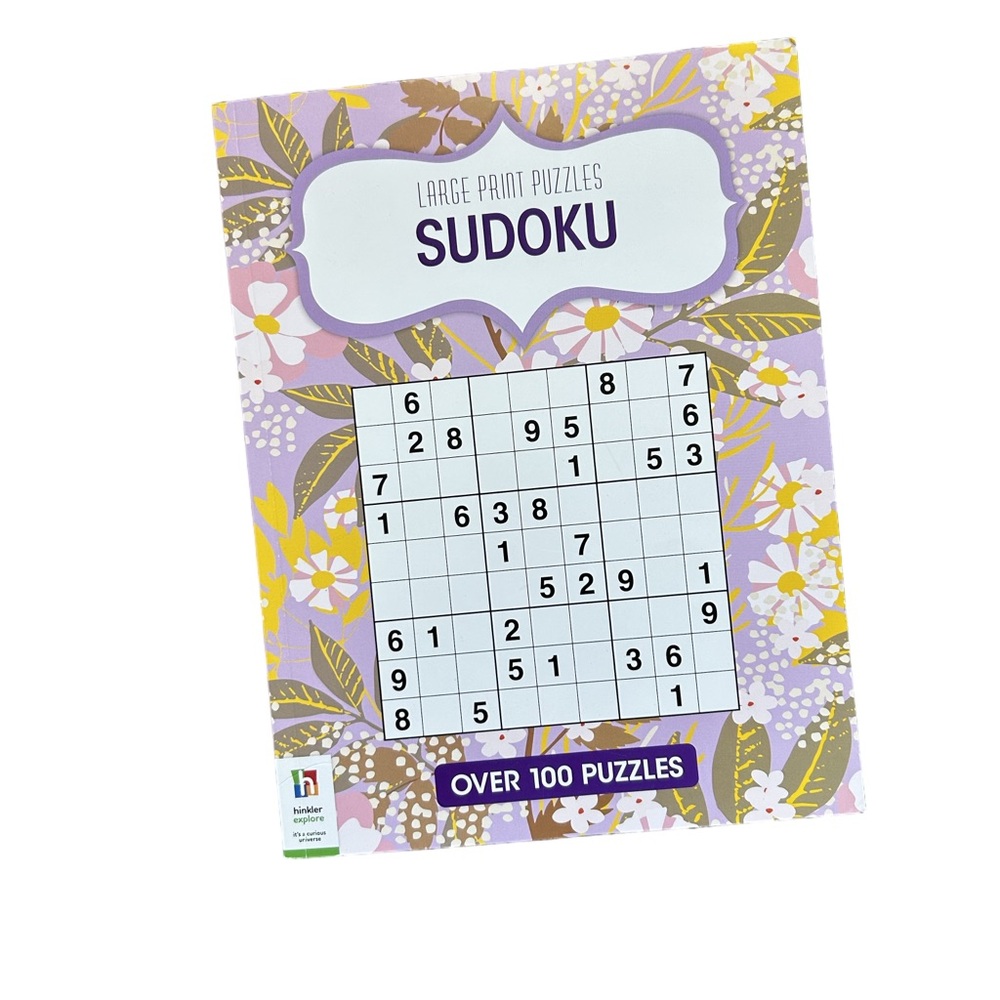 Large Print Sudoku Puzzle Book | Over 100 Puzzles | Brain Teaser Activity Book